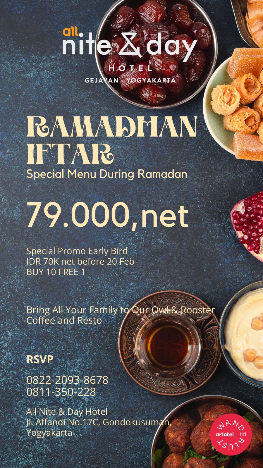 RAMADHAN IFTAR - Special Menu During Ramadan