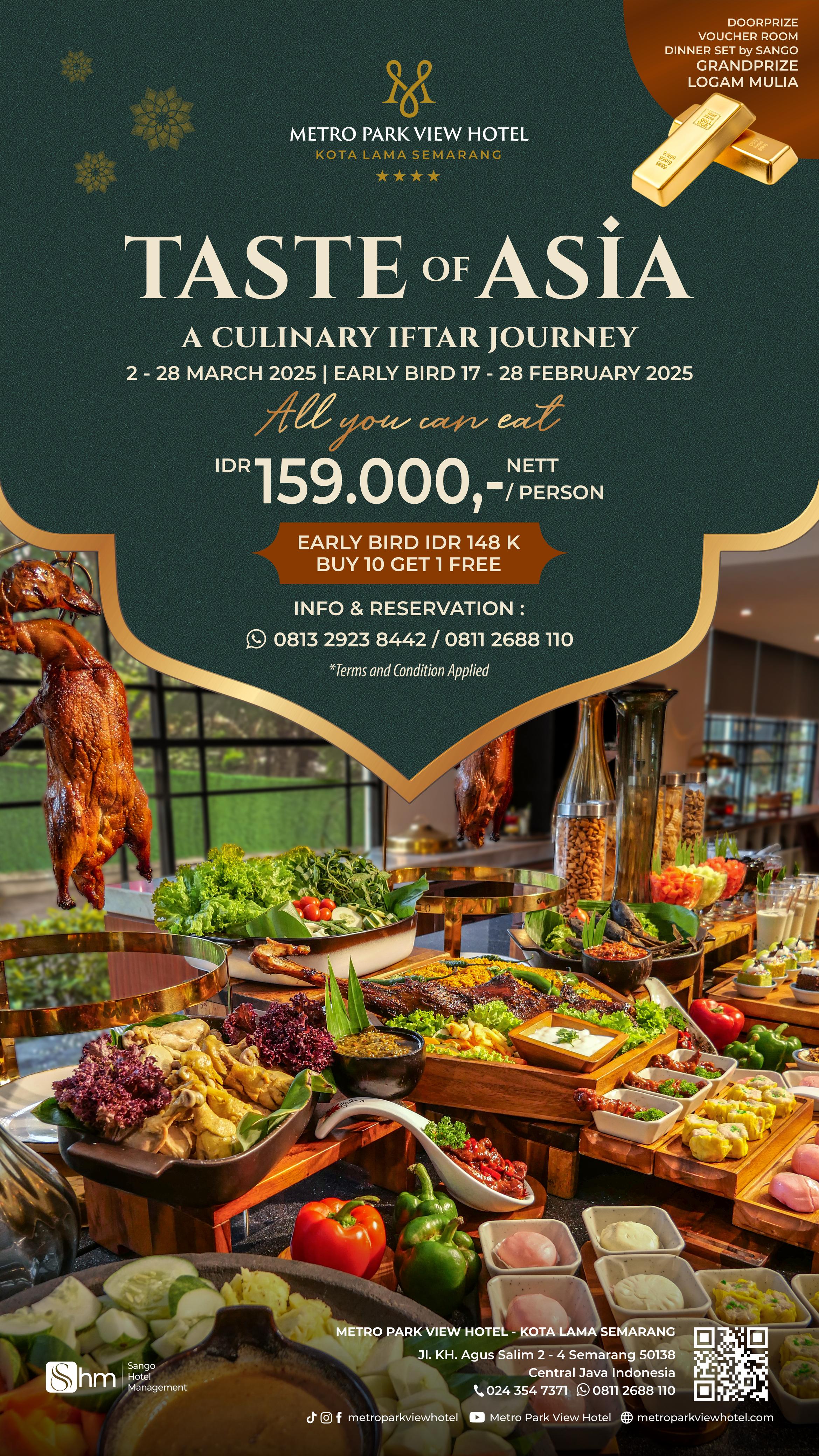 TASTE OF ASIA - A Culinary Iftar Journey