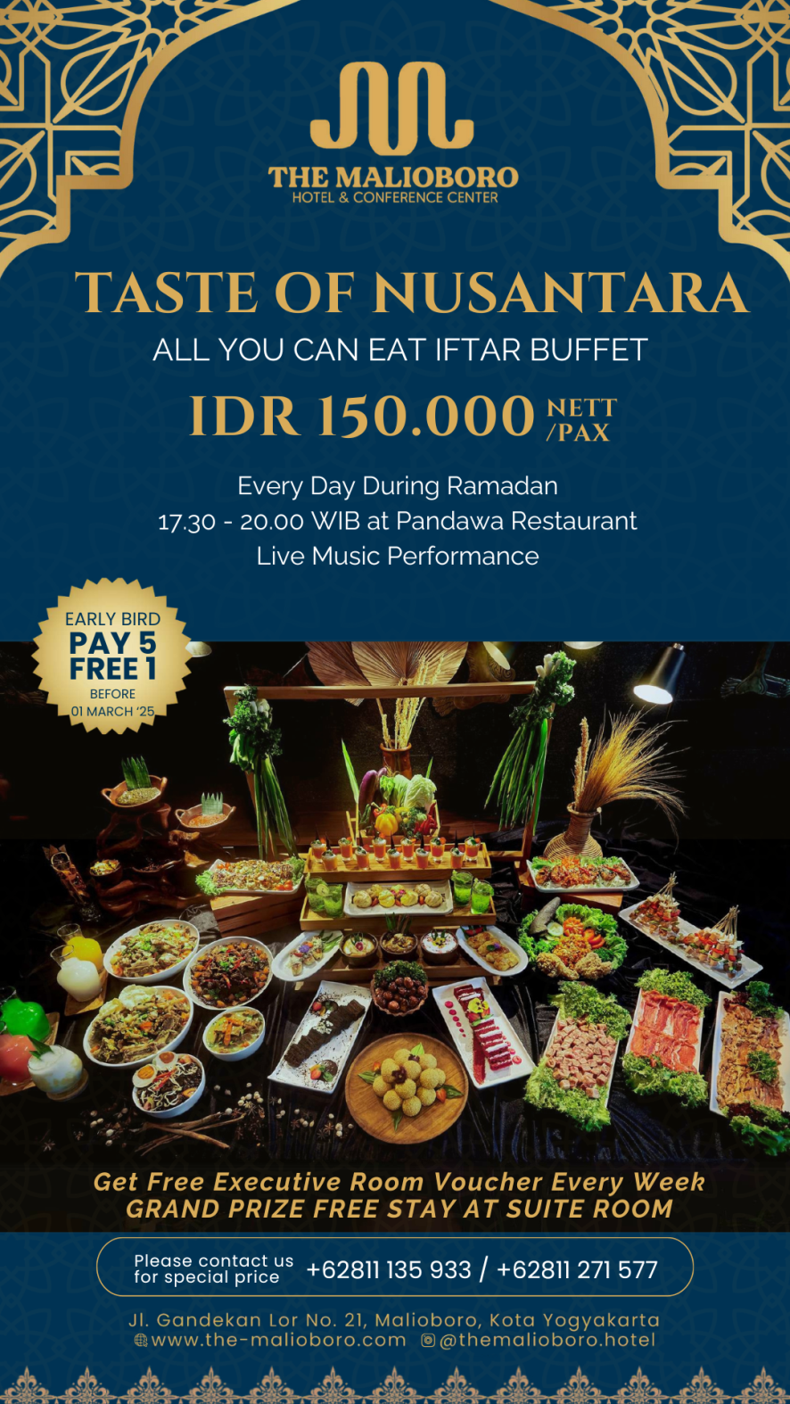 TASTE OF NUSANTARA - All You Can Eat Iftar Buffet